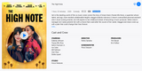 The High Note HD Digital Code (Redeems in Movies Anywhere; HDX Vudu & HD iTunes & HD Google Play Transfer From Movies Anywhere)