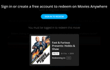 Fast & Furious: Hobbs & Shaw HD Digital Code (Redeems in Movies Anywhere; HDX Vudu & HD iTunes & HD Google TV Transfer From Movies Anywhere)