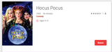 Hocus Pocus iTunes 4K Digital Code (1993) (Redeems in iTunes; UHD Vudu & 4K Google TV Transfer Across Movies Anywhere)
