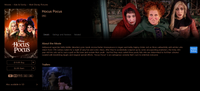 Hocus Pocus iTunes 4K Digital Code (1993) (Redeems in iTunes; UHD Vudu & 4K Google TV Transfer Across Movies Anywhere)