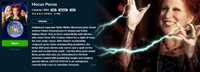 Hocus Pocus iTunes 4K Digital Code (1993) (Redeems in iTunes; UHD Vudu & 4K Google TV Transfer Across Movies Anywhere)