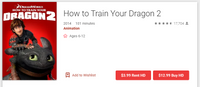 How to Train Your Dragon 2 HD Digital Code (Redeems in Movies Anywhere; HDX Vudu & HD iTunes & HD Google TV Transfer From Movies Anywhere)