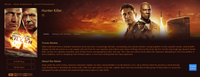 Hunter Killer iTunes Apple TV 4K Digital Code (2018)