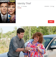 Identity Thief iTunes HD Digital Code (Theatrical Version) (Redeems in iTunes; HDX Vudu & HD Google TV Transfer Across Movies Anywhere)