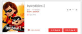 The Incredibles 2 4K Digital Code (Redeems in Movies Anywhere; UHD Vudu & 4K iTunes & 4K Google TV Transfer From Movies Anywhere)