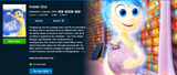 Inside Out HD Digital Code (Redeems in Movies Anywhere; HDX Vudu & HD iTunes & HD Google TV Transfer From Movies Anywhere)
