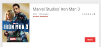 Iron Man 3 4K Digital Code (Redeems in Movies Anywhere; UHD Vudu & 4K iTunes & 4K Google TV Transfer From Movies Anywhere)