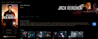The Jack Reacher 2-Movie Collection iTunes Apple TV 4K Digital Codes (2 Movies, 2 Codes)