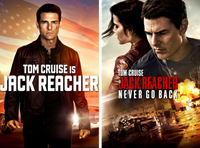 The Jack Reacher 2-Movie Collection iTunes Apple TV 4K Digital Codes (2 Movies, 2 Codes)