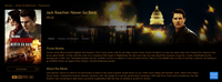 The Jack Reacher 2-Movie Collection iTunes Apple TV 4K Digital Codes (2 Movies, 2 Codes)