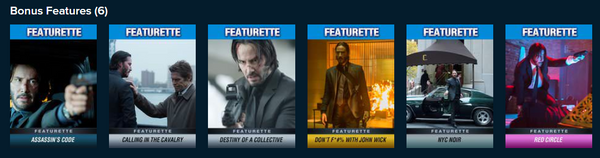 John Wick Vudu Fandango at Home 4K Digital Code (2014) – Nick's Digital ...