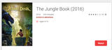 The Jungle Book iTunes 4K Digital Code (2016 Live Action) (Redeems in iTunes; UHD Vudu & 4K Google TV Transfer Across Movies Anywhere)