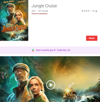 Jungle Cruise Google TV HD Digital Code (Redeems in Google TV; HD Movies Anywhere & HDX Vudu & HD iTunes Transfer Across Movies Anywhere)