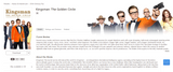 Kingsman: The Golden Circle 4K Digital Code (2017) (Redeems in Movies Anywhere; 4K Vudu Fandango at Home & 4K iTunes Apple TV Transfer From Movies Anywhere)