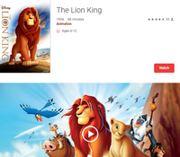 The Lion King Walt Disney Signature Collection (1994 Animated) iTunes 4K Digital Code (Redeems in iTunes; UHD Vudu & 4K Google TV Transfer Across Movies Anywhere)