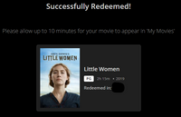 Little Women SD Digital Code (2019) (Redeems in Movies Anywhere; SD Vudu & SD iTunes & SD Google TV Transfer From Movies Anywhere) (THIS IS A STANDARD DEFINITION [SD] CODE)