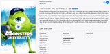 Monsters University Google TV HD Digital Code (Redeems in Google TV; HD Movies Anywhere & HDX Vudu & HD iTunes Transfer Across Movies Anywhere)