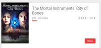 The Mortal Instruments: City of Bones SD Digital Code (Redeems in Movies Anywhere; SD Vudu & SD iTunes & SD Google TV Transfer From Movies Anywhere) (THIS IS A STANDARD DEFINITION [SD] CODE)