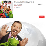 Muppets Most Wanted HD Digital Code (Redeems in Movies Anywhere; HDX Vudu & HD iTunes & HD Google TV Transfer From Movies Anywhere)