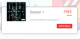 The Night Of Season 1 Google TV HD Digital Code (8 Episode Mini-Series)