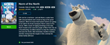 Norm of the North Vudu HDX or iTunes HD or Google TV HD Digital Code (2016)
