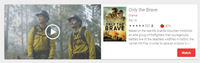 Only the Brave SD Digital Code (Redeems in Movies Anywhere; SD Vudu & SD iTunes & SD Google Play Transfer From Movies Anywhere)  (THIS IS A STANDARD DEFINITION [SD] CODE)