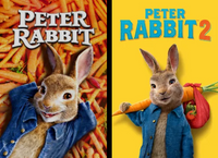 Peter Rabbit 2-Movie Collection HD Digital Code (Redeems in Movies Anywhere; HDX Vudu & HD iTunes & HD Google TV Transfer From Movies Anywhere) (2 Movies, 1 Code)