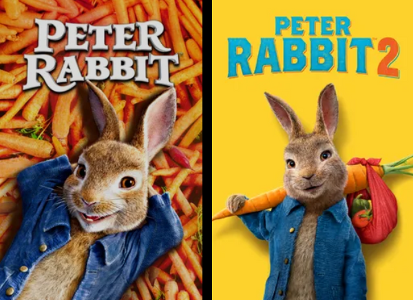 Peter Rabbit 1 & 2 - (DVD)