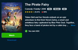 The Pirate Fairy HD Digital Code (Redeems in Movies Anywhere; HDX Vudu & HD iTunes & HD Google TV Transfer From Movies Anywhere)