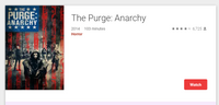 The Purge: Anarchy HD Digital Code (Redeems in Movies Anywhere; HDX Vudu & HD iTunes & HD Google TV Transfer From Movies Anywhere)