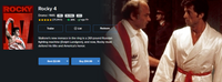 Rocky IV UHD Vudu Digital Code (1985)
