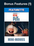 The Secret Life of Pets 2-Movie Collection HD Digital Codes (Redeems in Movies Anywhere; HDX Vudu Fandango & HD iTunes Apple TV Transfer From Movies Anywhere) (2 Movies, 2 Codes)