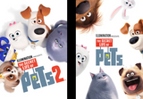 The Secret Life of Pets 2-Movie Collection HD Digital Codes (Redeems in Movies Anywhere; HDX Vudu Fandango & HD iTunes Apple TV Transfer From Movies Anywhere) (2 Movies, 2 Codes)