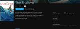 The Shallows HD Digital Code (Redeems in Movies Anywhere; HDX Vudu & HD iTunes & HD Google TV Transfer From Movies Anywhere)