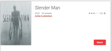 Slender Man SD Digital Code (Redeems in Movies Anywhere; SD Vudu & SD iTunes & SD Google TV Transfer From Movies Anywhere) (THIS IS A STANDARD DEFINITION [SD] CODE)