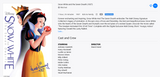 Snow White & The Seven Dwarfs Walt Disney Signature Collection HD Digital Code (Redeems in Movies Anywhere; HDX Vudu & HD iTunes & HD Google Play Transfer From Movies Anywhere) (Full Code, No Disney Insiders Points)