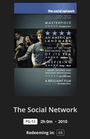 The Social Network 4K Digital Code (2010) (Redeems in Movies Anywhere; 4K Vudu Fandango at Home & 4K iTunes Apple TV Transfer From Movies Anywhere)