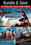 Spider-Man 3-Film Home Collection HD Digital Codes (Redeems in Movies Anywhere; HDX Vudu & HD iTunes & HD Google TV Transfer From Movies Anywhere) (3 Movies, 3 Codes)