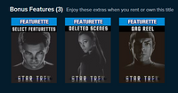 Star Trek Trilogy 3-Movie Collection Vudu HDX Digital Codes (3 Movies, 3 Codes)