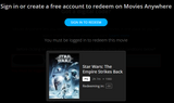Star Wars: Episode V - The Empire Strikes Back 4K Digital Code (1980) (Redeems in Movies Anywhere; 4K Vudu Fandango & 4K iTunes Apple TV Transfer)
