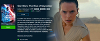 Star Wars: Episode IX - The Rise of Skywalker 4K Digital Code (2019) (Redeems in Movies Anywhere; UHD Vudu Fandango at Home & 4K iTunes Apple TV Transfer From Movies Anywhere)