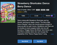 Strawberry Shortcake: Dance Berry Dance HD Digital Code (Redeems in Movies Anywhere; HDX Vudu & HD iTunes & HD Google TV Transfer From Movies Anywhere)