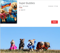 Super Buddies HD Digital Code (Redeems in Movies Anywhere; HDX Vudu & HD iTunes & HD Google TV Transfer From Movies Anywhere)