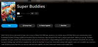 Super Buddies HD Digital Code (Redeems in Movies Anywhere; HDX Vudu & HD iTunes & HD Google TV Transfer From Movies Anywhere)