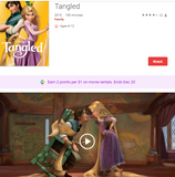 Tangled iTunes 4K Digital Code (Redeems in iTunes; UHD Vudu & 4K Google TV Transfer Across Movies Anywhere)