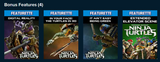 Teenage Mutant Ninja Turtles 2-Movie Collection Vudu Fandango at Home HDX Digital Codes (2 Movies, 2 Codes)