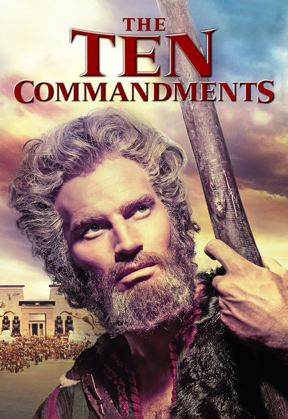 The Ten Commandments iTunes Apple TV 4K Digital Code (1956)