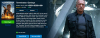 Terminator: Genisys Vudu HDX Digital Code (2015)