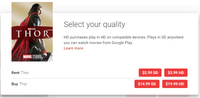 Thor Google TV HD Digital Code (Redeems in Google TV; HD Movies Anywhere & HDX Vudu & HD iTunes Transfer Across Movies Anywhere)