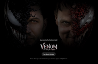 Venom: Let There Be Carnage 4K Digital Code (Redeems in Movies Anywhere; UHD Vudu & 4K iTunes & 4K Google TV Transfer From Movies Anywhere)